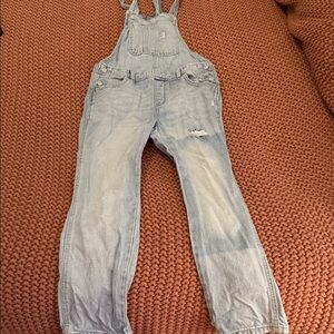 Old Navy Light Blue Denim Overalls